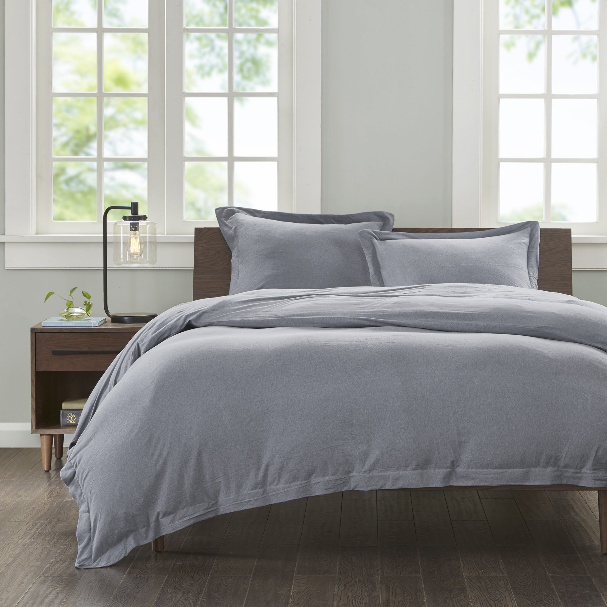 Ink + Ivy Jersey Duvet Cover Set & Reviews Wayfair